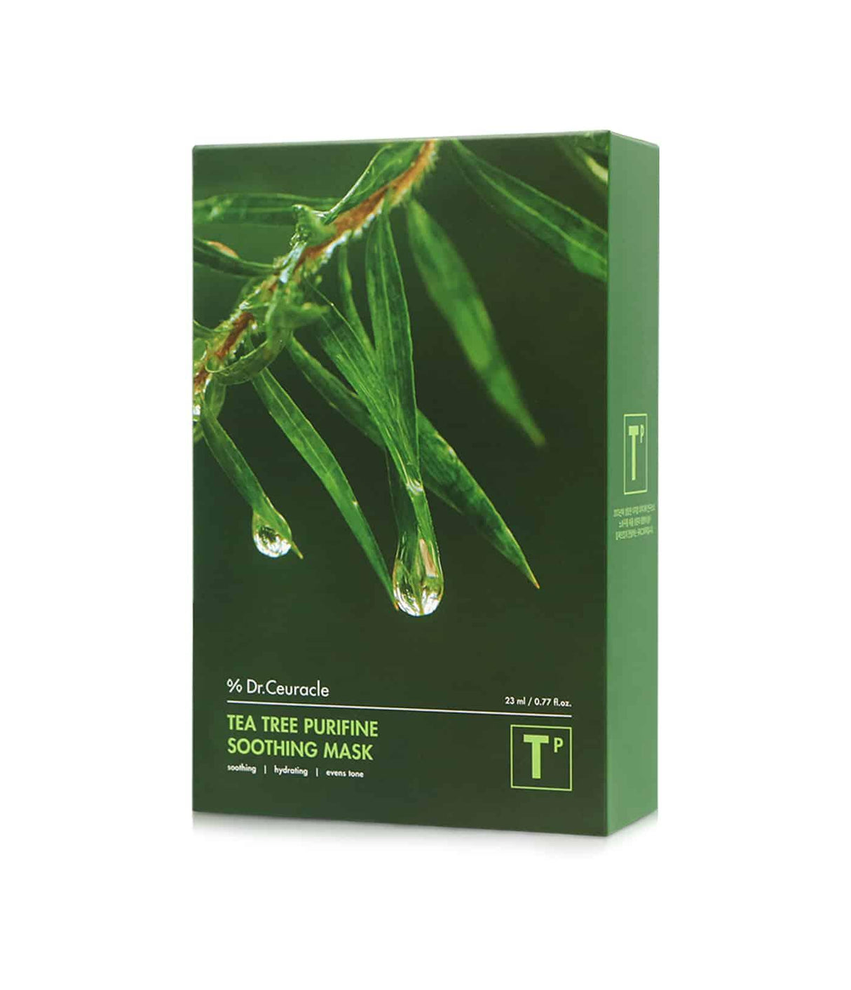 DR. CEURACLE | Tea Tree Purifine Soothing Mask - 10ud - InternationalCosmetic