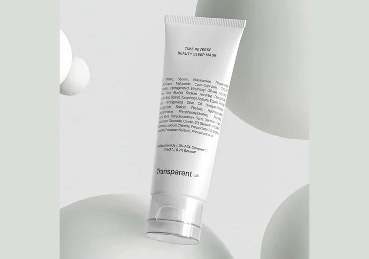 TRANSPARENT LAB | Time Reverse Beauty Sleep Mask - 75ml - InternationalCosmetic