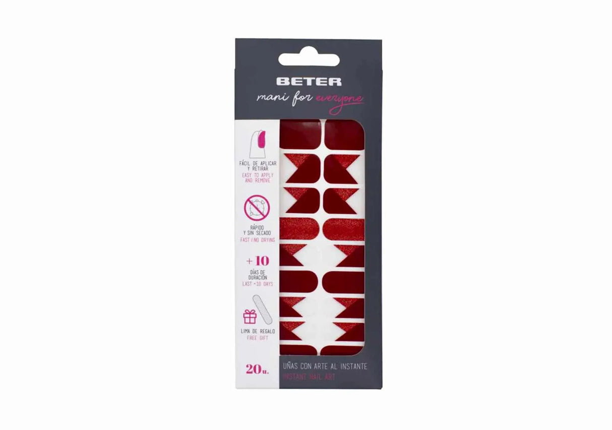 BETER | Tiras Adhesivas Mani for Everyone - Modelo Troya - InternationalCosmetic