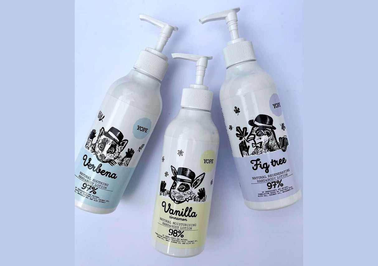 YOPE | Vanilla and Cinnamon Natural Hand and Body Lotion - 300ml