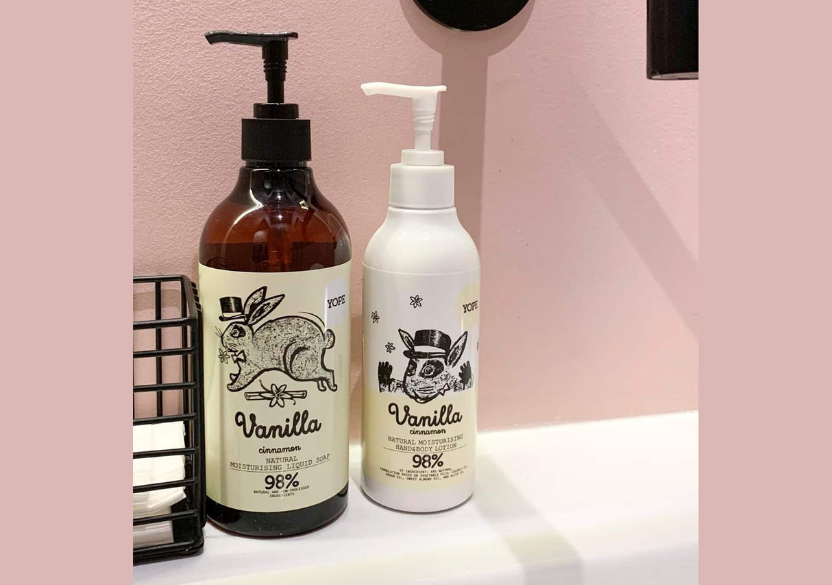 YOPE | Vanilla and Cinnamon Natural Hand and Body Lotion - 300ml