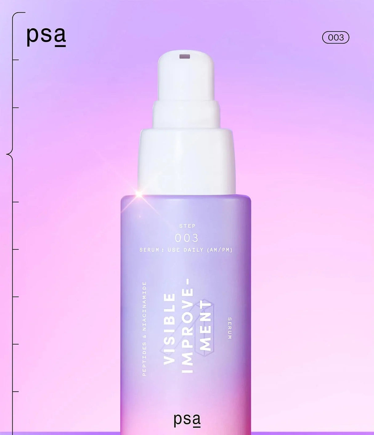 PSA | Visible Improvement Peptides & Niacinamide Serum - InternationalCosmetic