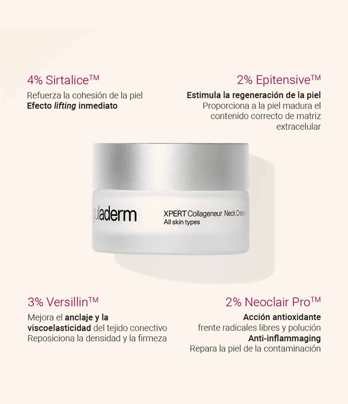 XPERT Collageneur Neck Cream de Singuladerm