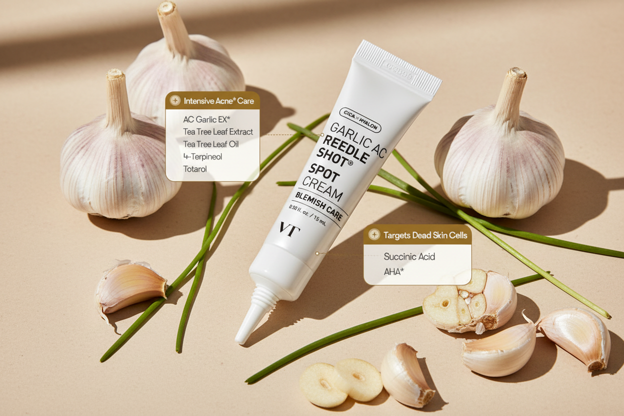 Ajo en cosmética: para qué sirve y cómo ayuda a tratar el acné