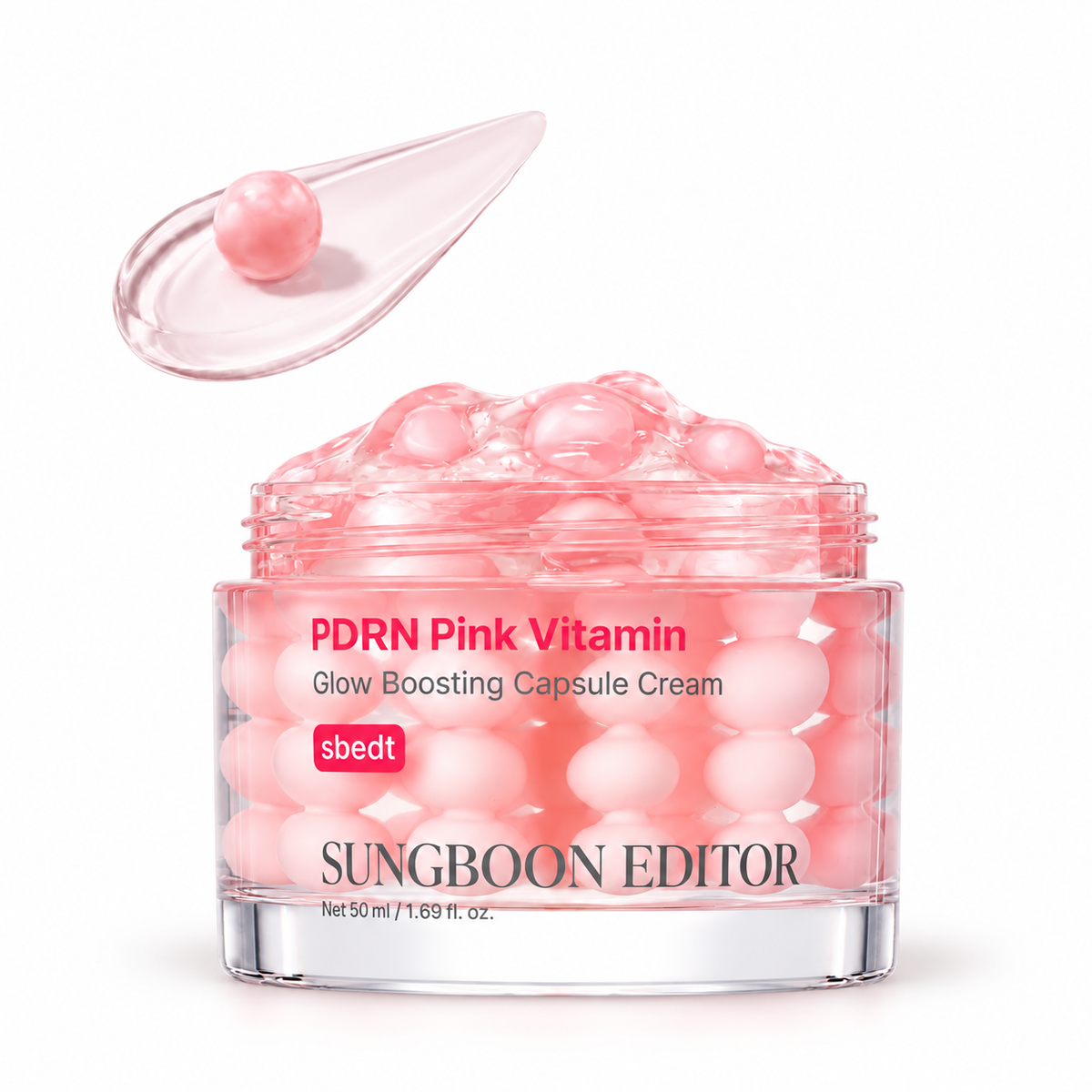 SUNGBOON EDITOR | PDRN Pink Vitamin Glow Boosting Capsule Cream - 50ml