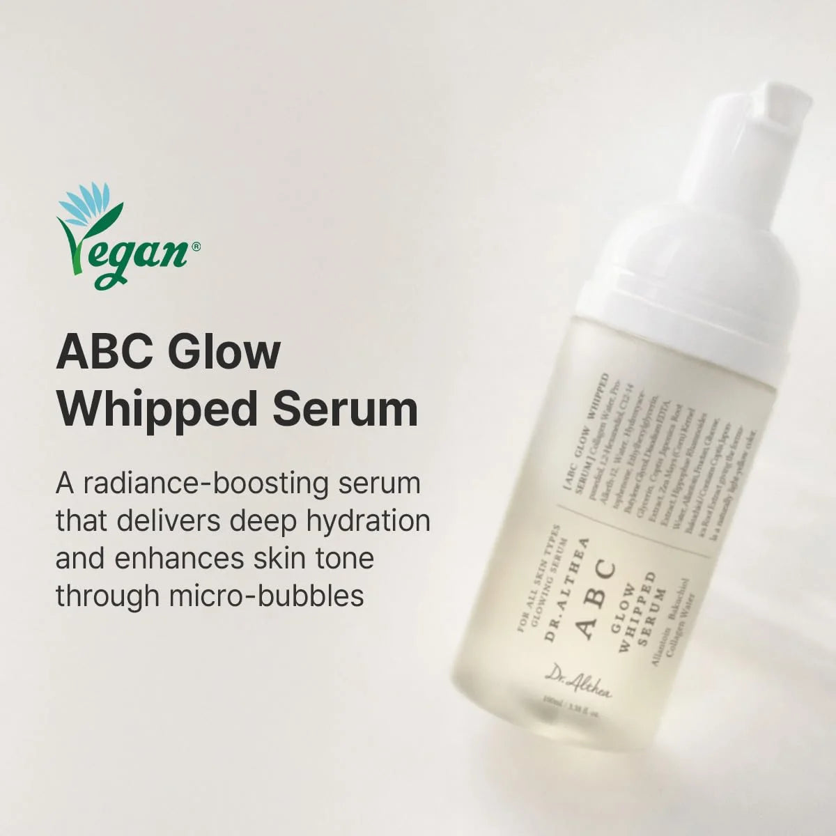 DR. ALTHEA | ABC Glow Whipped Serum - 100ml