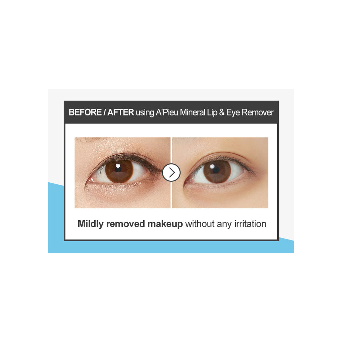 A'PIEU | Mineral Lip & Eye Remover Eau-Marine - 250ml