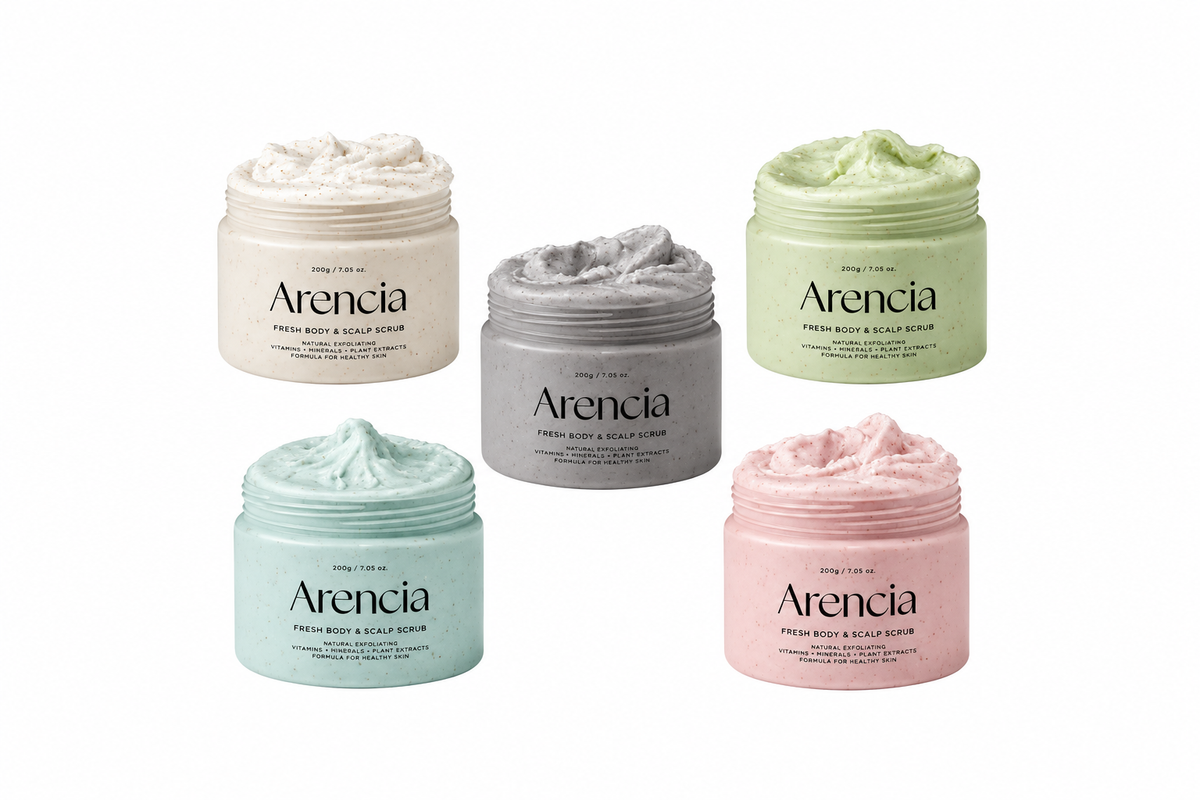 ARENCIA | Fresh Cloud Body & Scalp Scrub - 260g