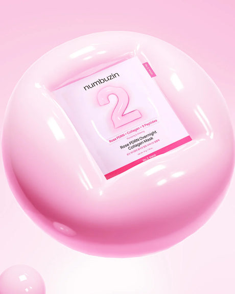 NUMBUZIN | No.2 Rose PDRN Overnight Collagen Mask