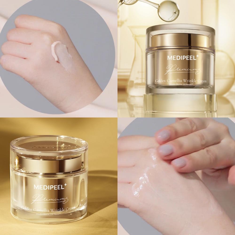 MEDIPEEL | Premium Golden Camellia Wrinkle Cream - 50gr