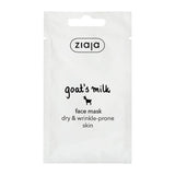 ZIAJA | Goat's Milk Anti-Wrinkle Face Mask - Pack 20 - 20x7ml