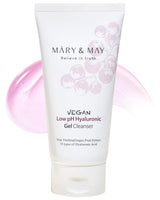MARY & MAY | Vegan Low pH Hyaluronic Gel Cleanser - 150 ml