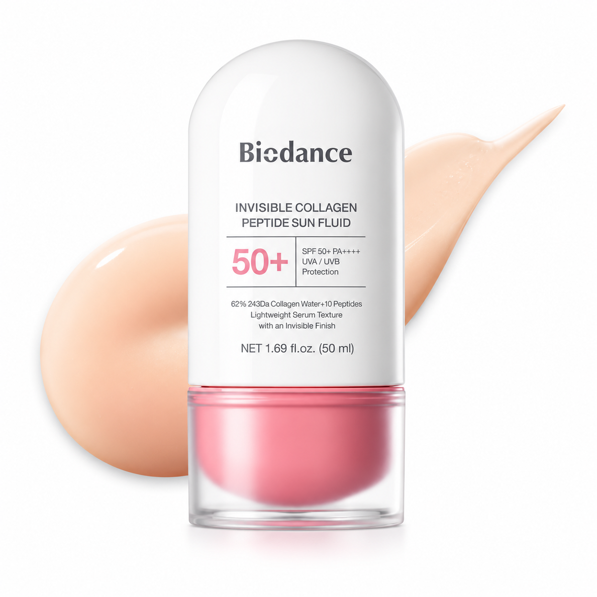 BIODANCE | Invisible Collagen Peptide Sun Fluid SPF 50+ PA++++ - 50ml