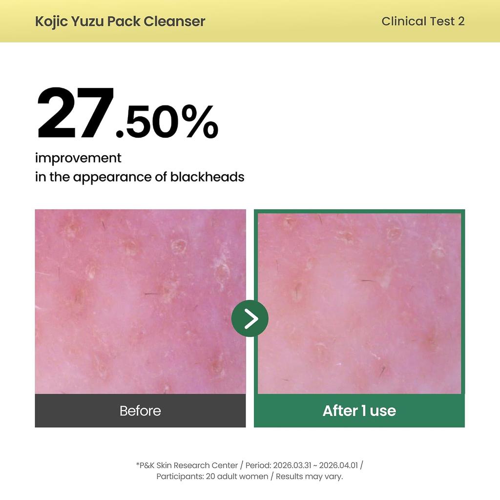 AXIS-Y | Kojic Yuzu Pack Cleanser - 60g
