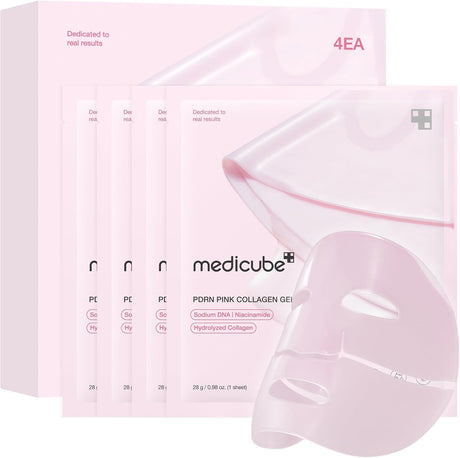 Salmon PDRN Pink Collagen Mask (pack of 4 units)