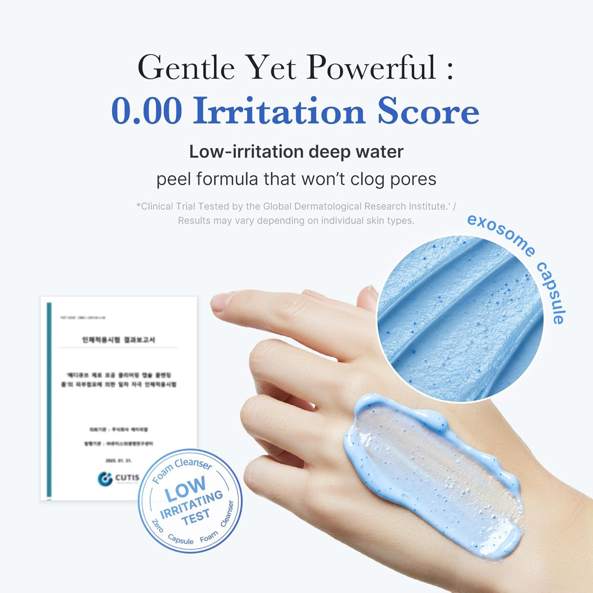 MEDICUBE | Zero Pore SA Clear Capsule Cleansing Foam - 120 gr