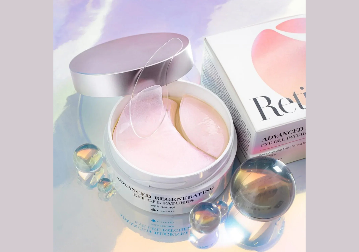 K-SECRET | Retinol Advanced Regenerating Eye Gel Patches 60 pcs - 102gr