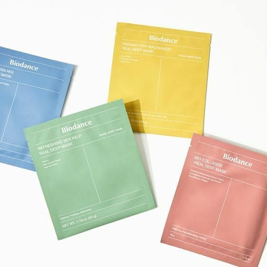 BIODANCE | Pack 4 Mascarillas Biodance