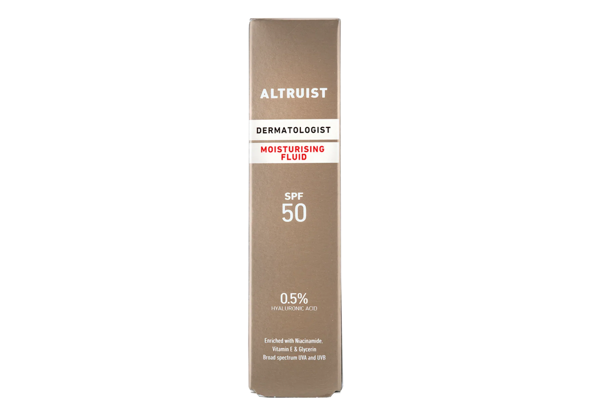 ALTRUIST | Dermatologist Moisturising Fluid 0.5% Hyaluronic Acid SPF50 - 50ml
