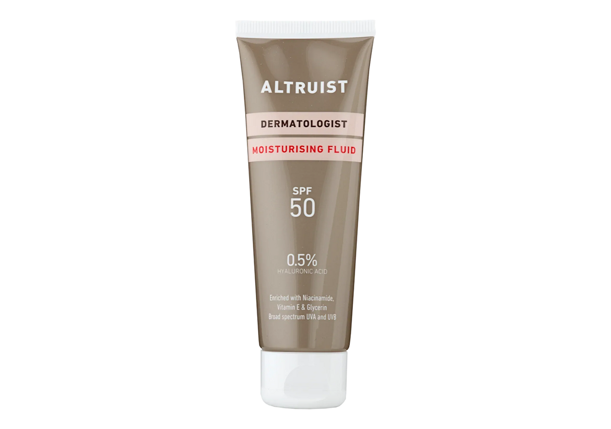 ALTRUIST | Dermatologist Moisturising Fluid 0.5% Hyaluronic Acid SPF50 - 50ml