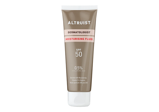 ALTRUIST | Dermatologist Moisturising Fluid 0.5% Hyaluronic Acid SPF50 - 50ml