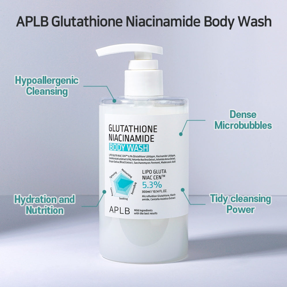 APLB | Glutathione Niacinamide Body Wash - 300ml