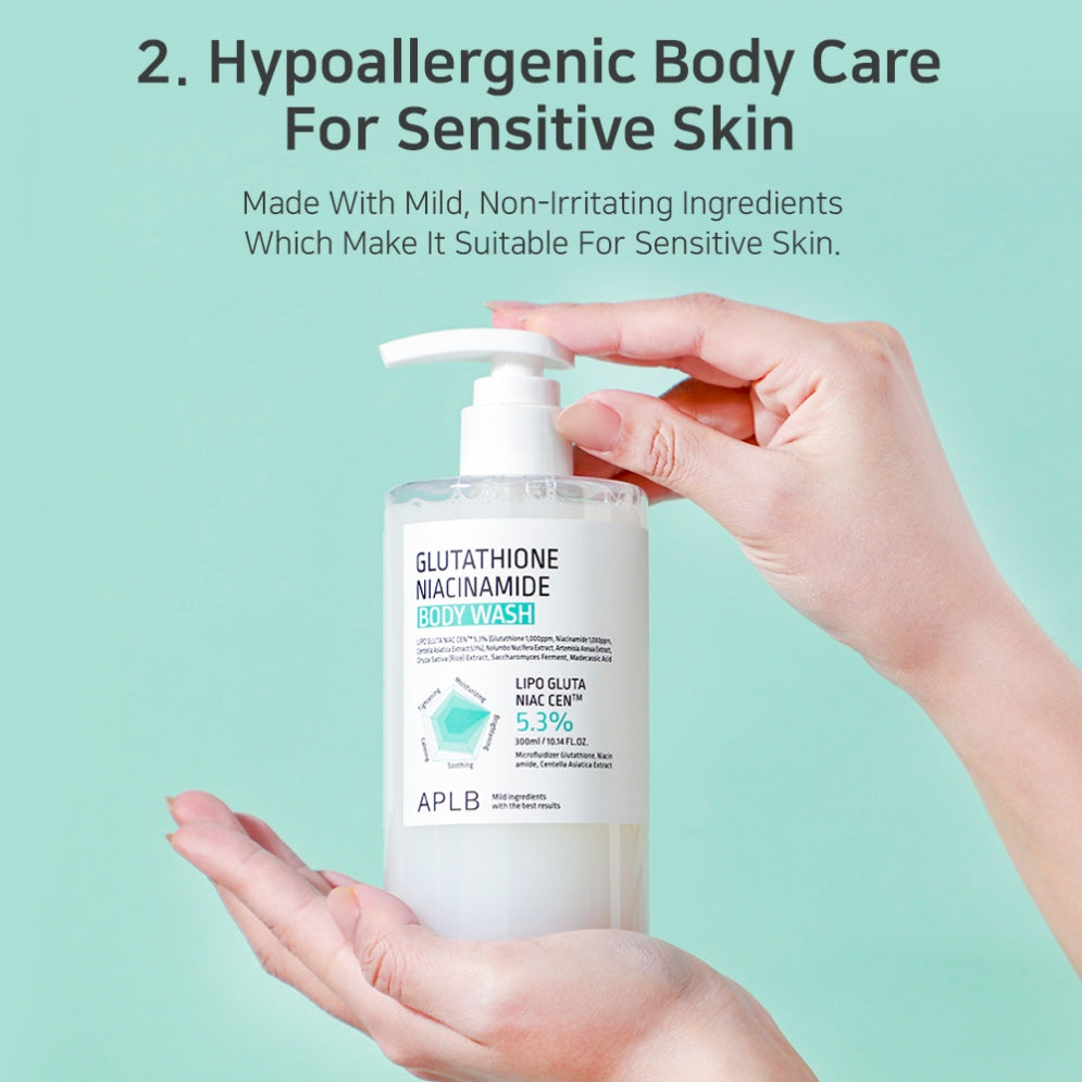 APLB | Glutathione Niacinamide Body Wash - 300ml