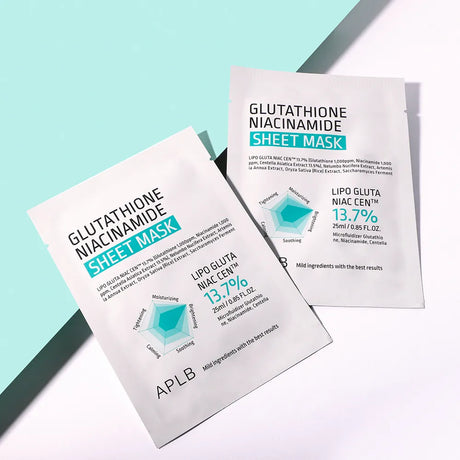 APLB | Glutathione Niacinamide Sheet Mask - 1ud