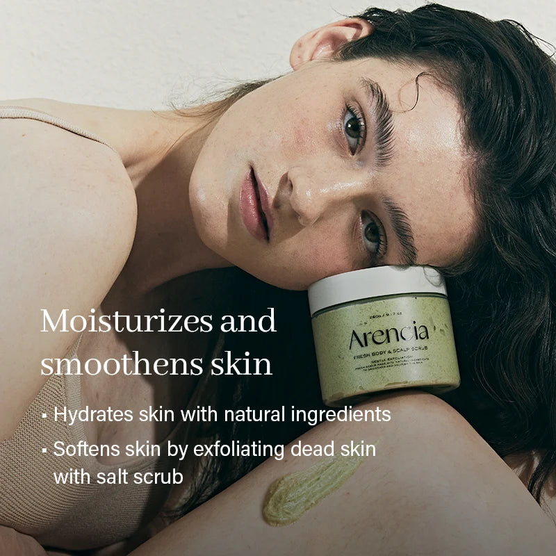 ARENCIA | Fresh Cloud Body & Scalp Scrub - 260g