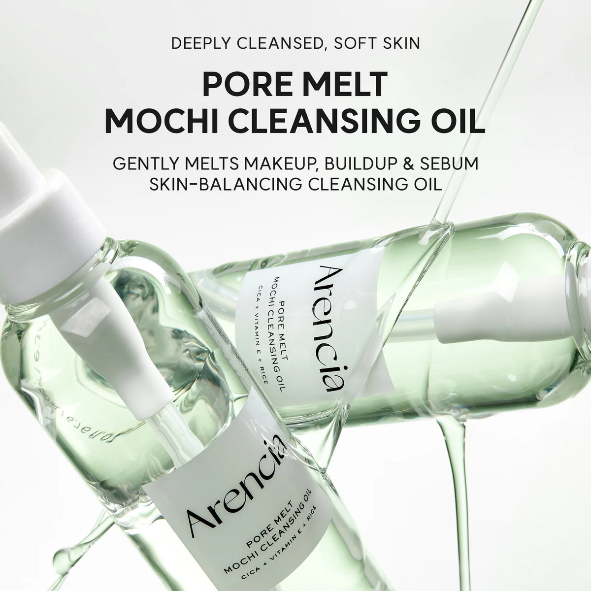 ARENCIA | Pore Melt Mochi Cleansing Oil - 200ml