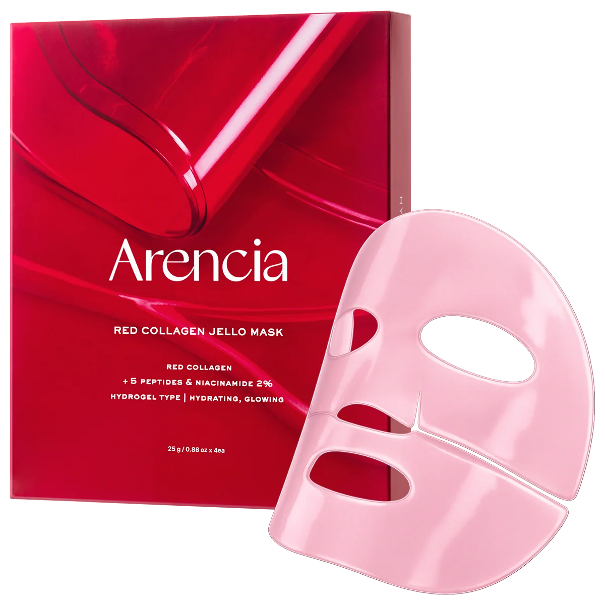 ARENCIA | Red Collagen Jello Mask - 25 gr