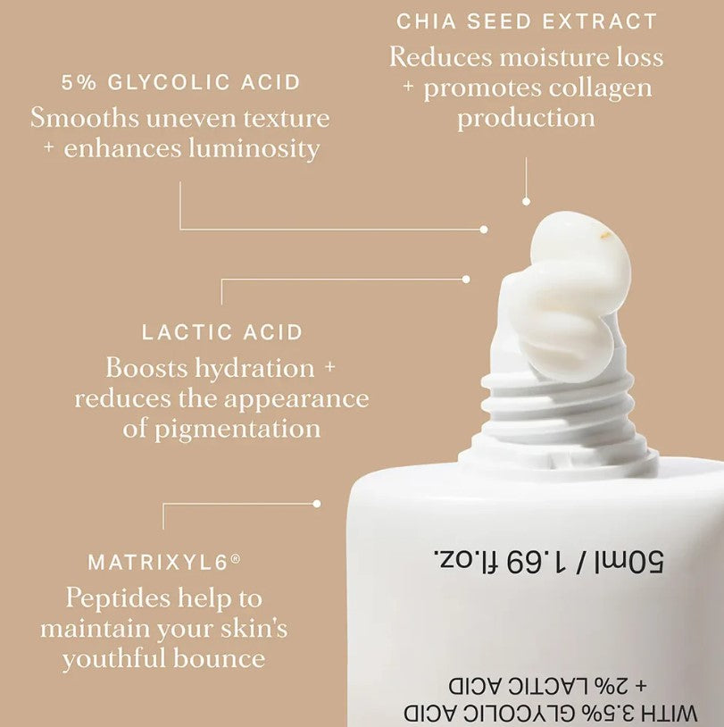 ALPHA-H | After Hours AHA Moisturiser - 50ml