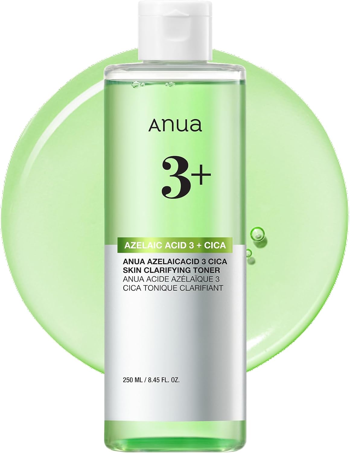 ANUA | Azelaic Acid 3 Cica Skin Clarifying Toner - 250ml
