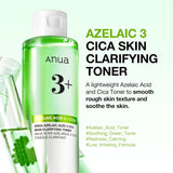 ANUA | Azelaic Acid 3 Cica Skin Clarifying Toner - 250ml
