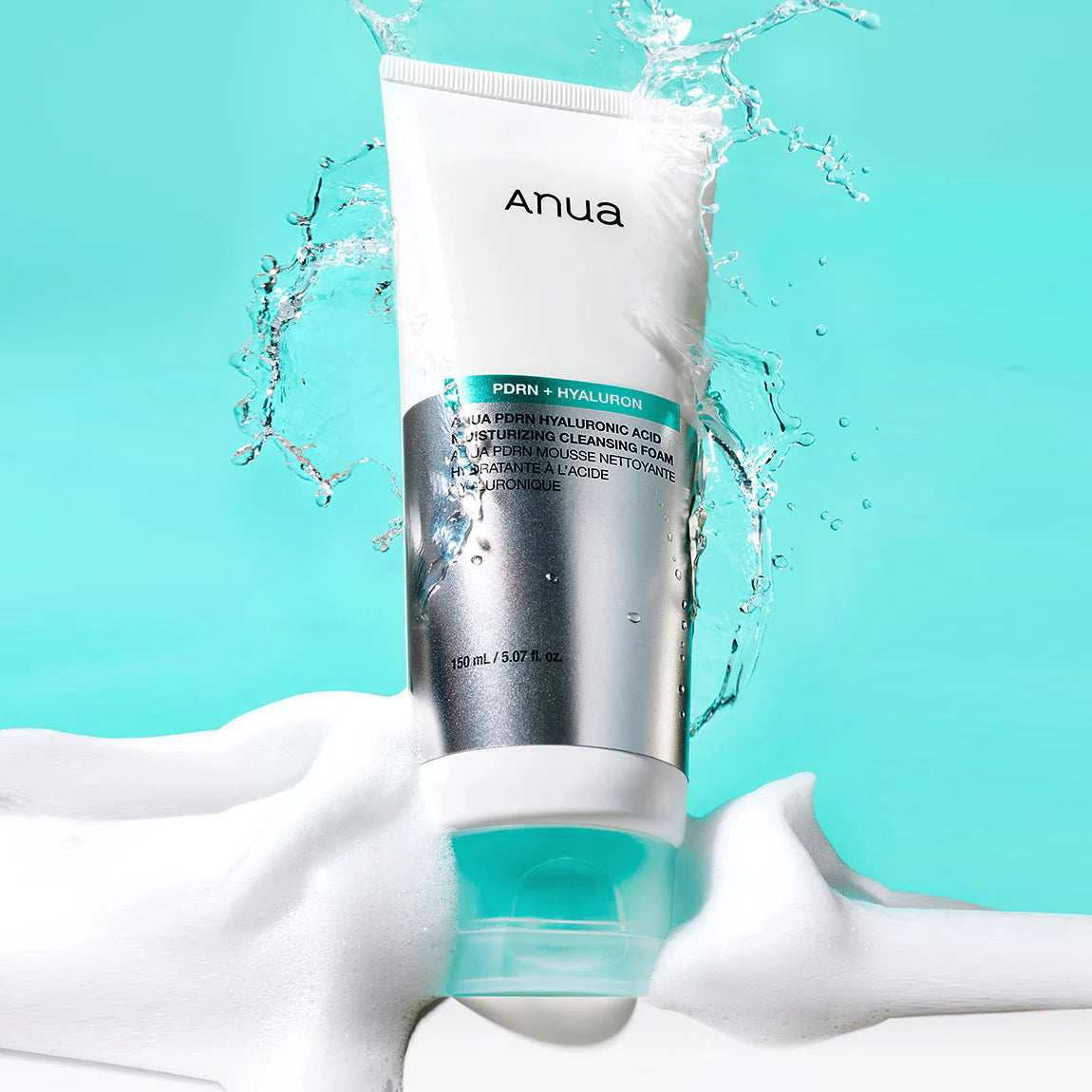 ANUA | PDRN Hyaluronic Acid Moisturizing Cleansing Foam - 150ml