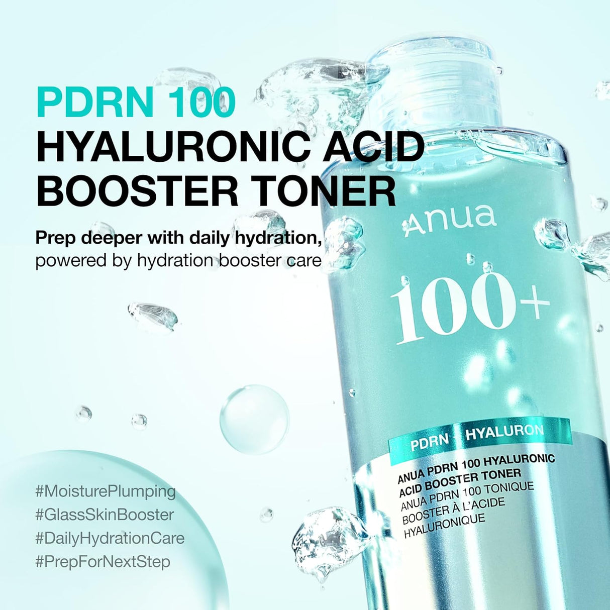 ANUA | PDRN 100 Hyaluronic Acid Booster Toner - 250ml