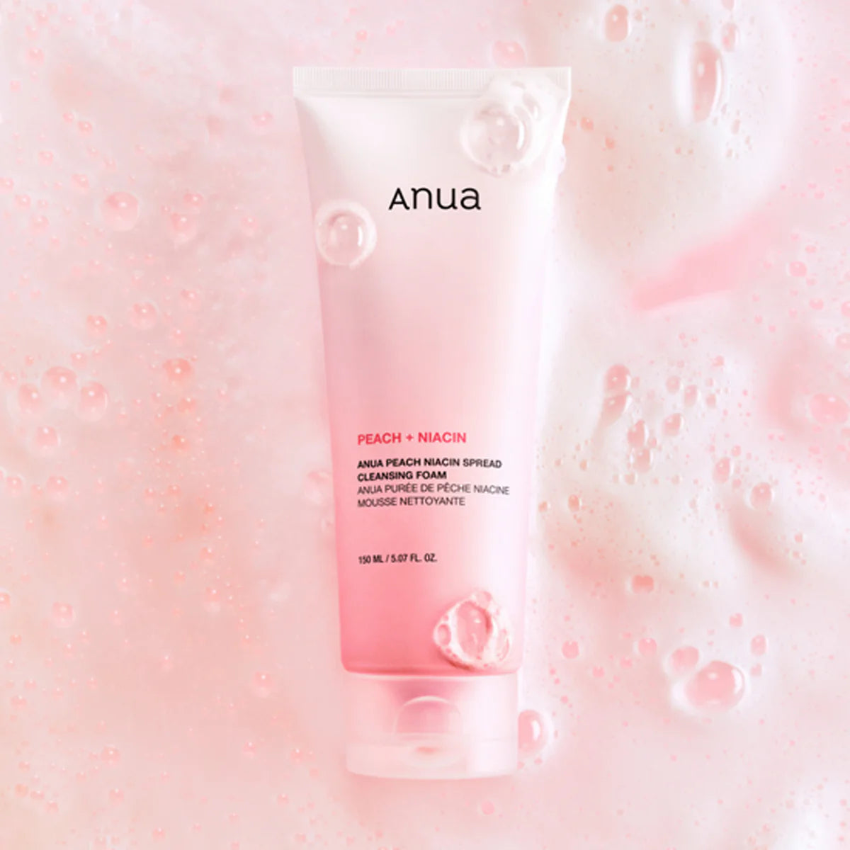 ANUA | Peach Niacin Spread Cleansing Foam - 150ml