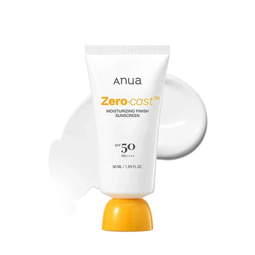 ANUA | Zero-Cast Moisturizing Finish Sunscreen SPF50+ - 50ml