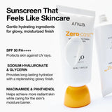 ANUA | Zero-Cast Moisturizing Finish Sunscreen SPF50+ - 50ml