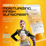 ANUA | Zero-Cast Moisturizing Finish Sunscreen SPF 50+ – 50ml | KPop Demon Hunters Limited Edition