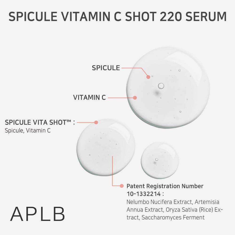 APLB | Spicule Vitamin C Shot 220 Serum - 40ml