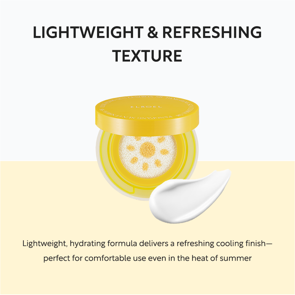ELROEL | Pang Pang Sun Cushion Plus - Sunscreen Cushion SPF50 - 15g
