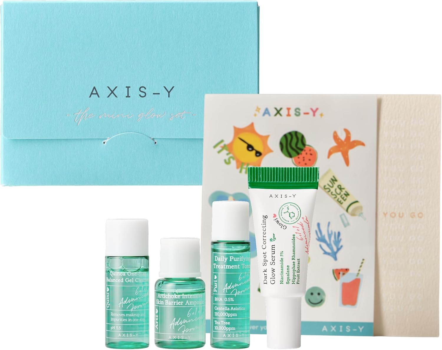 AXIS-Y | The Mini Glow Set – InternationalCosmetic