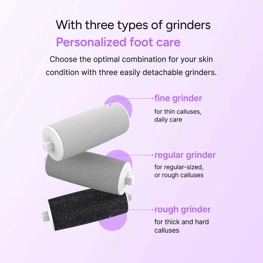 BAREN | Pedi Mate Dual Power Vacuum Electric Callus Remover