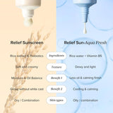 BEAUTY OF JOSEON | Relief Sun Aqua-Fresh : Rice + B5 SPF50+ - 50 ml