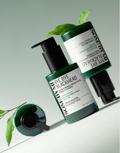 SOME BY MI | Bye Bye Blackhead 30 Days Milacle Green Tea Tox Bubble Cleanser - 120ml