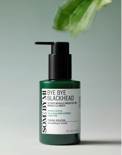 SOME BY MI | Bye Bye Blackhead 30 Days Milacle Green Tea Tox Bubble Cleanser - 120ml