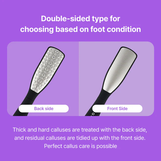 BAREN | Callus Remover Magic Stainless Pro Double Sided Foot File
