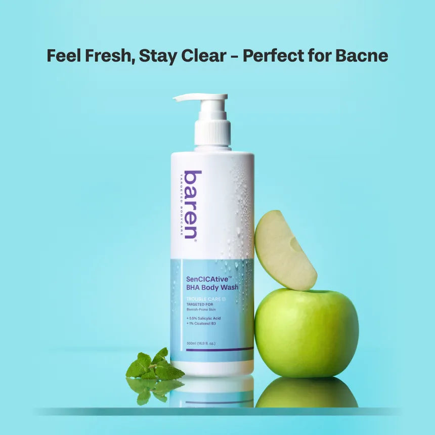 BAREN | SenCICAtive BHA Body Wash - 500ml
