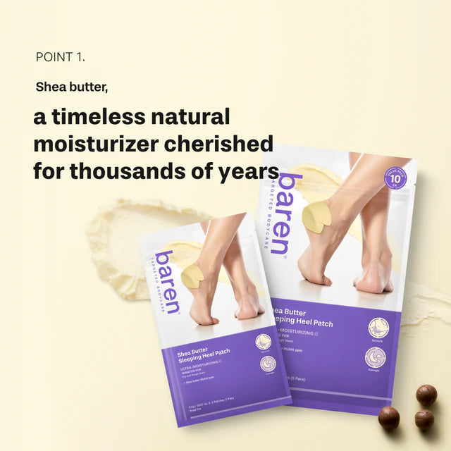 BAREN | Shea Butter Sleeping Heel Patch - 10ud